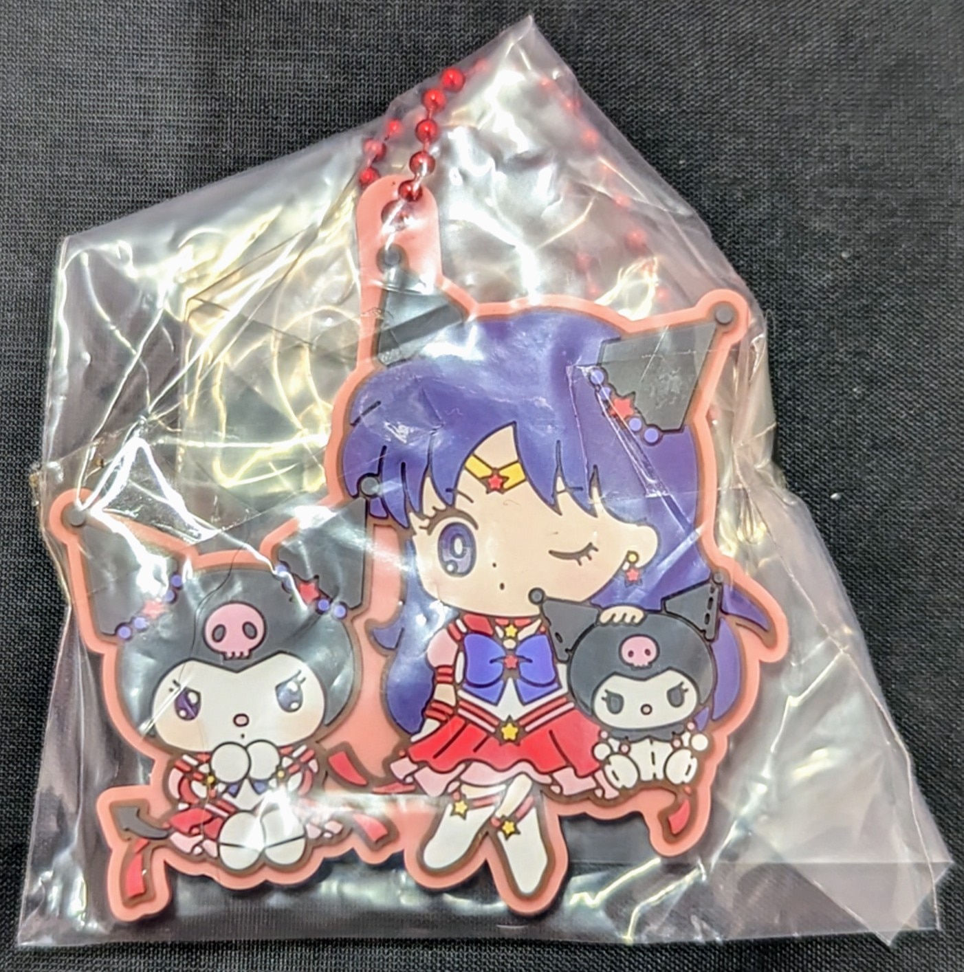 セーラームーン×サンリオ ダサく ラバーマスコット 3点セット