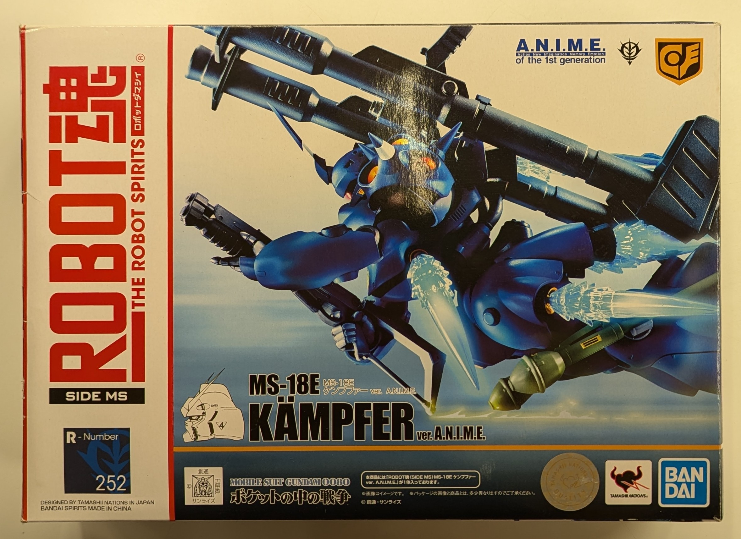 BANDAI SPIRITS ROBOT魂<SIDE MS> 機動戦士ガンダム0080 ポケットの中の戦争 MS-18E ケンプファー ver. A.N.I.M.E. 252 | まんだらけ Mandarake