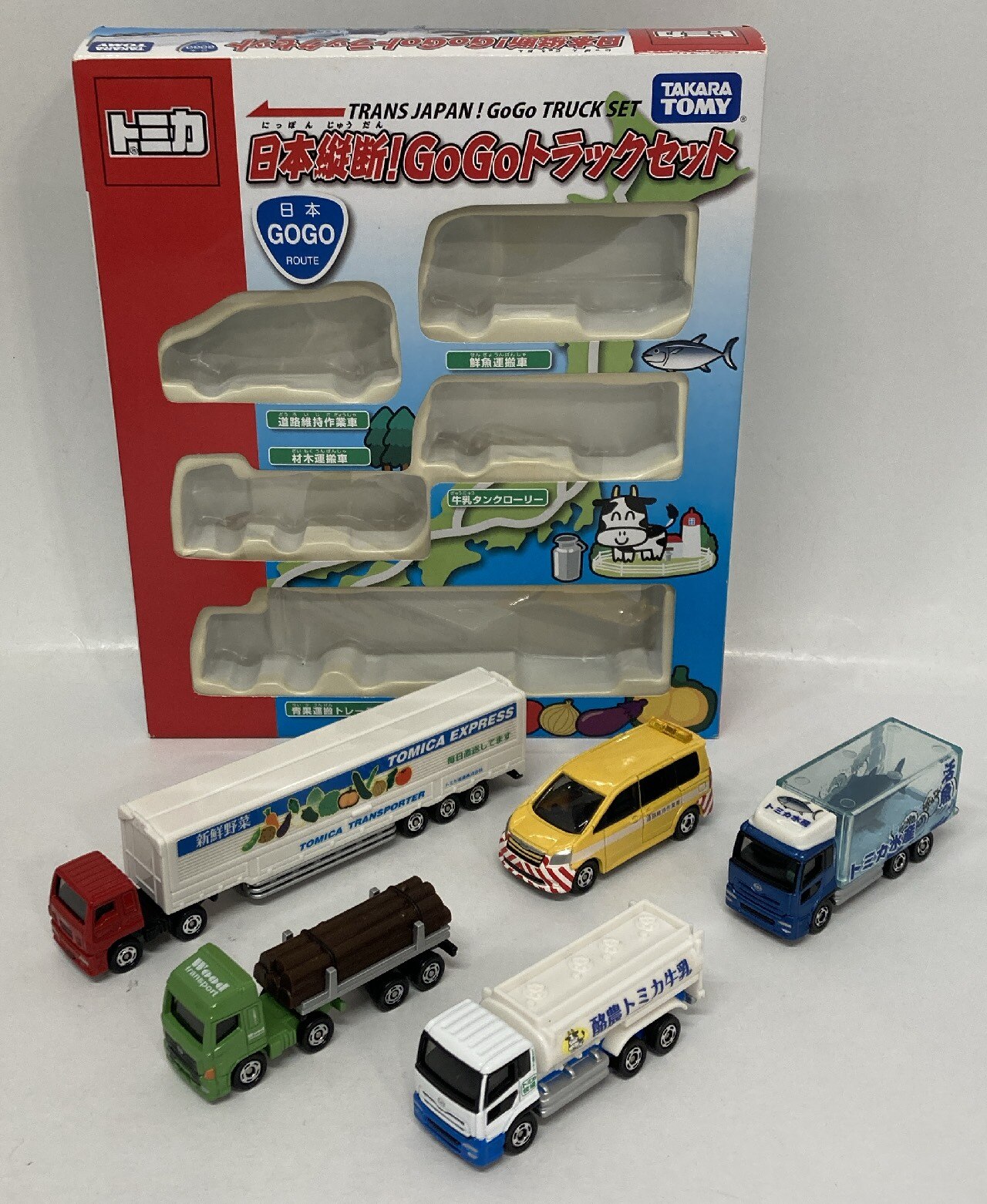 タカラトミー ギフトセット/ベトナム製 トミカ 日本縦断! GOGOトラック 