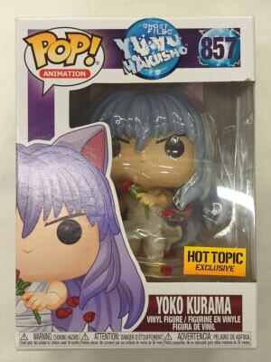 FUNKO POP! ANIMATION 857 YOKO KURAMA HOT TOPIC EXCLUSIVE