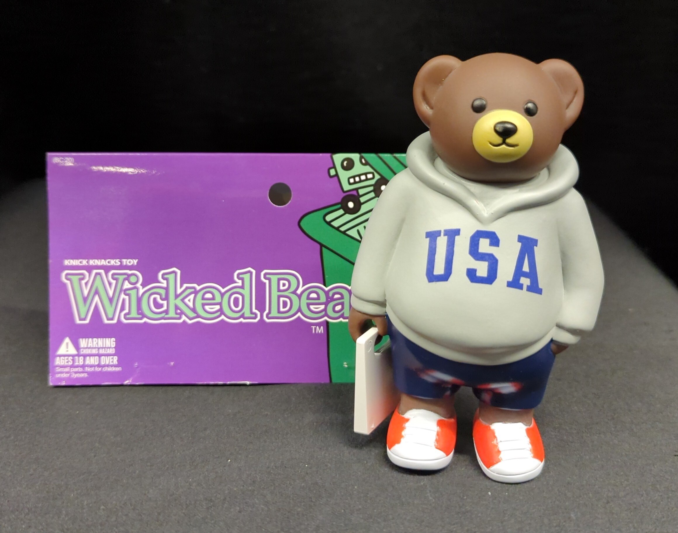 Knick Knacks ニックナックスの森熊シリーズ Wicked Bear 