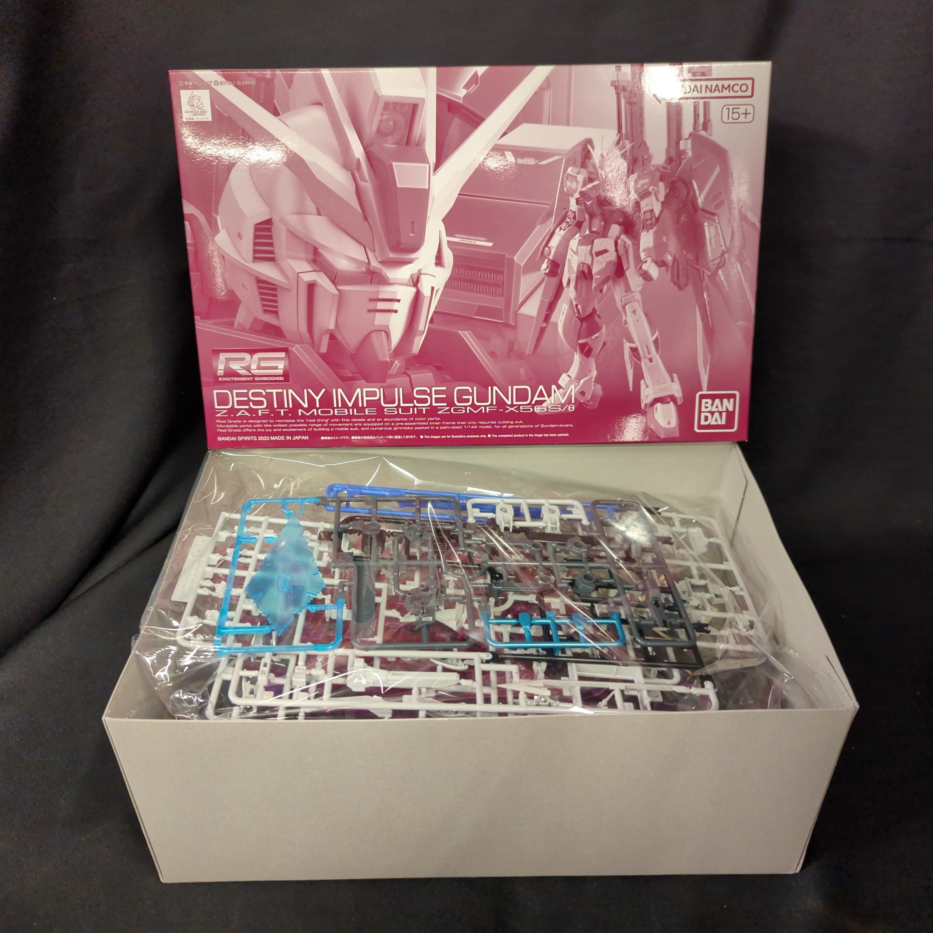 1 144 RG ZGMF-X56S θ デスティニーインパルス 機動戦士 SEED