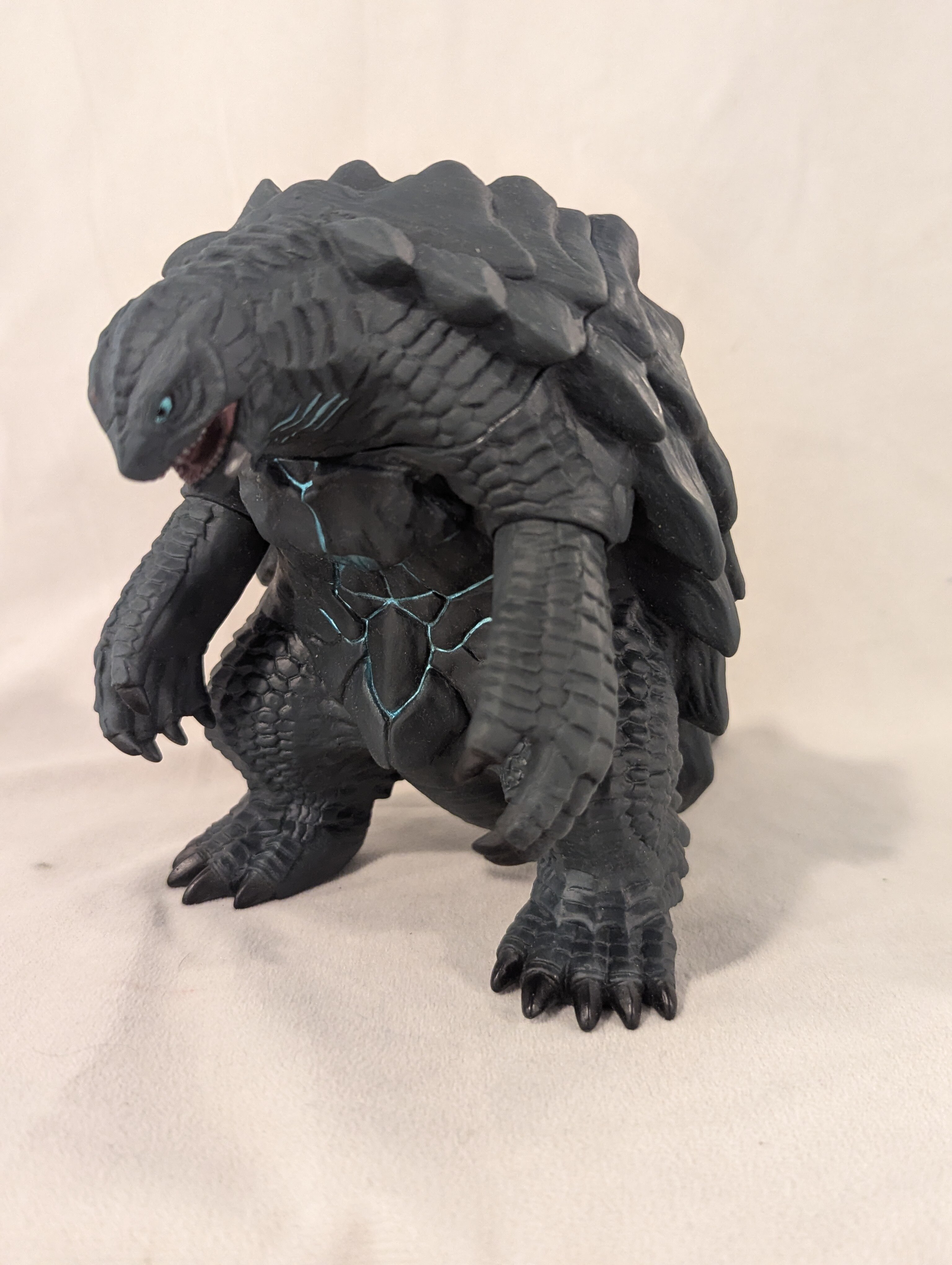 未開封 マルサン 見にくかっ ギロン3点セット ガメラ 怪獣 ソフビ