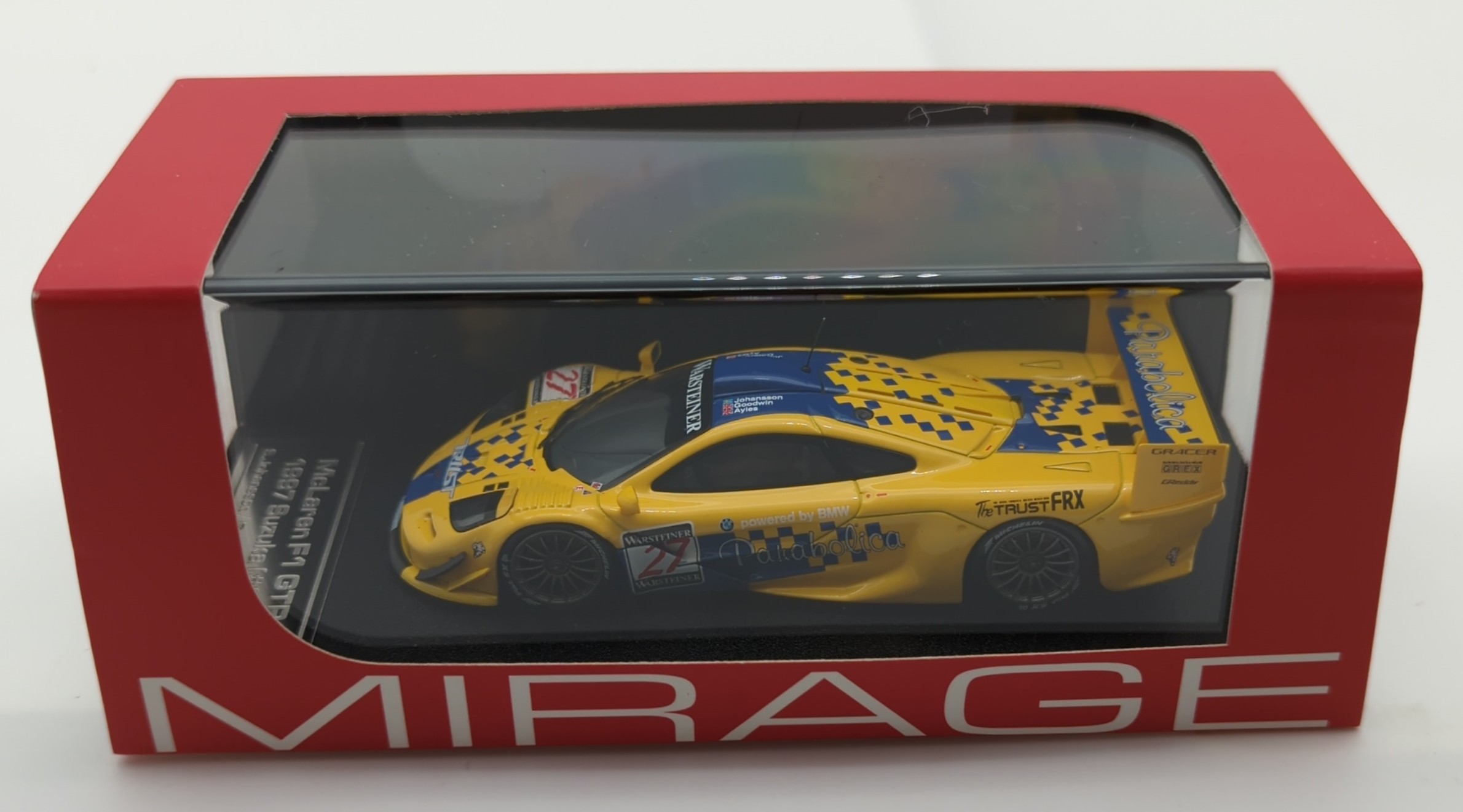 1:43 HPI 8262 Mirage McLaren F1 GTR Le Mans 1996 #30 – Boost Gear - GLOBAL