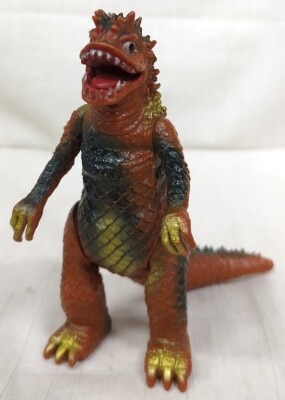 ポピー 復刻キングザウルス ゴジラセット 金目/お腹銀 ミニ