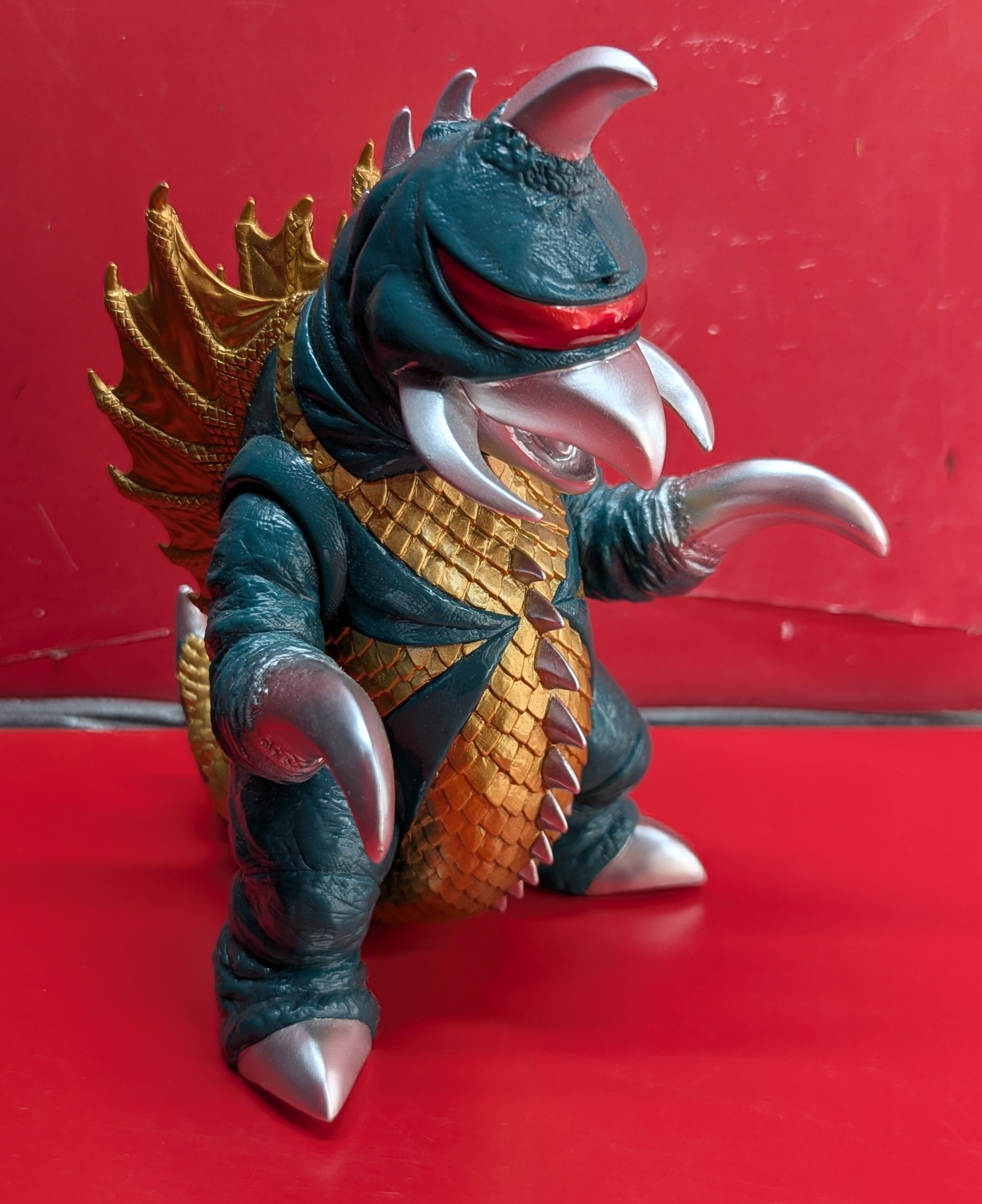 ガイガン ソフビ バンダイ ムービーモンスターシリーズ ガイガン2005 ソフビ 2004 東宝