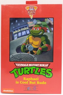 NECA (ACTION FIGURE) PIZZA CLUB RAPHAEL IS COOL BUT RUDE 7インチ