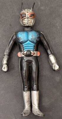 ソフビ　サンバルカン　ヘルサターン総統　フィギュア ポピー製 太陽戦隊サンバルカン ヘルサターン総統 ソフビ