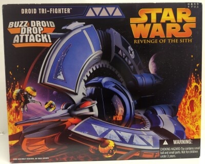 トミーダイレクト VEHICLE STAR WARS / EPISODE 3 (REVENGE OF THE SITH) DROID TRI FIGHTER 3.5インチ用