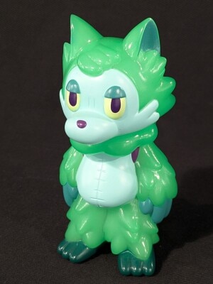 あらいきりこ おおかみくん MYSTERY GREEN ソフビ（あらいきりこ