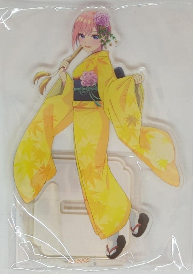アイオウプラス 五等分の花嫁 アクリルスタンド YUKATA Girl 中野一花
