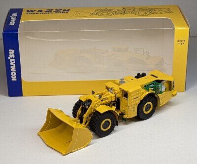 KOMATSU 1/87コマツオリジナルミニチュア WX22H LOAD HAUL DUMP