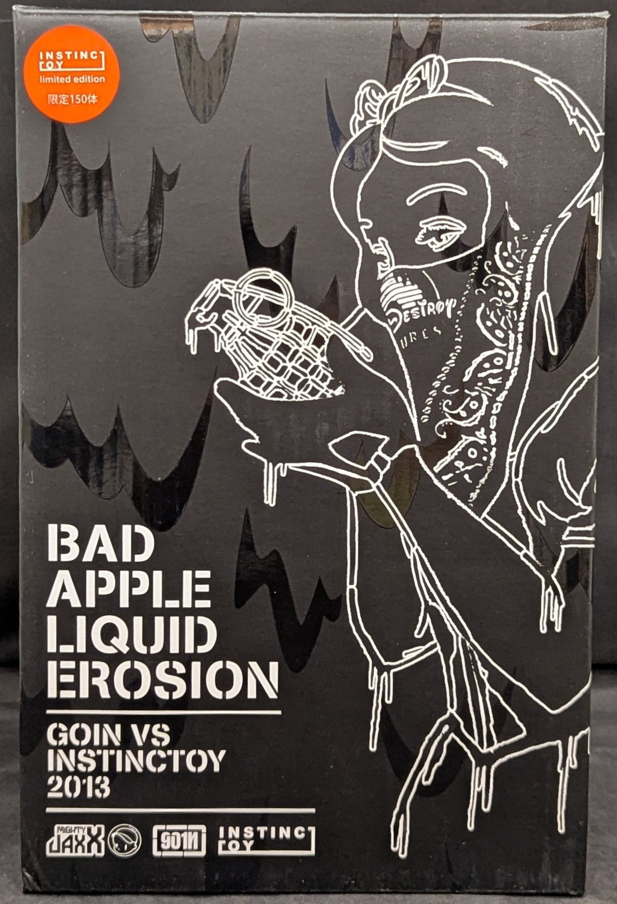 Mighty Jaxx INSTINCTOY/LIMITED EDITION GOIN BAD APPLE LIQUID Mighty Jaxx INSTINCTOY/LIMITED EDITION GOIN BAD APPLE LIQUID