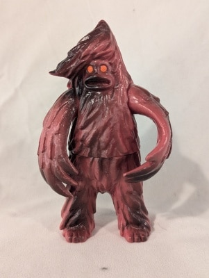 タカトクトイス 怪獣軍団 黒星怪獣ズボーグ (黒成型) 150mm