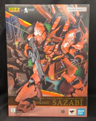 BANDAI SPIRITS 超合金×THE LIFE SIZED ν GUNDAM STATUE THE LIFE SIZED ν GUNDAM STATUE MSN-04FF サザビー