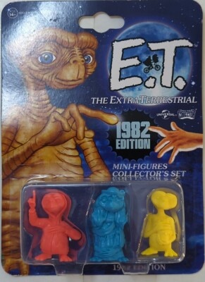 DOCTOR COLLECTOR MINI-FIGURES COLLECTOR'S SET E.T. 1982 EDITION
