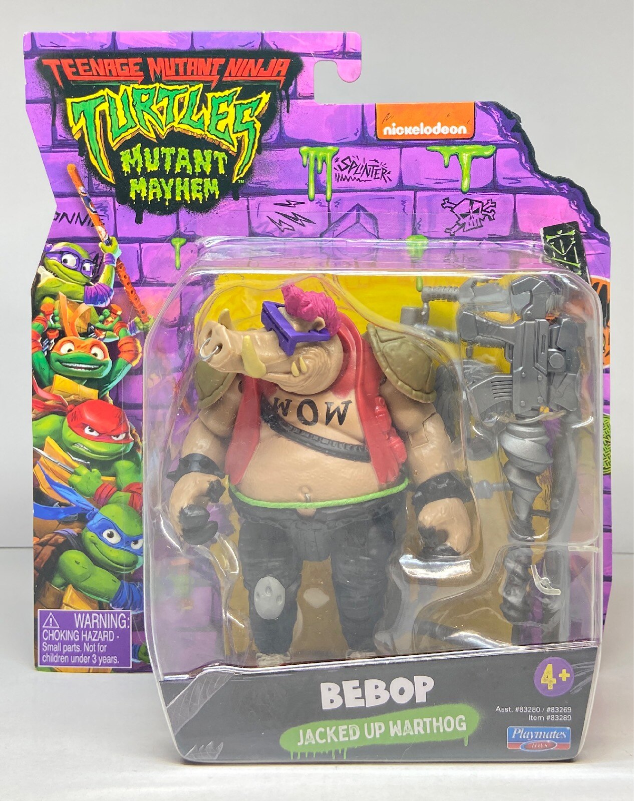 PLAYMATES (ACTION FIGURE) BEBOP TEENAGE MUTANT NINJA TURTLES / MUTANT MAYHEM