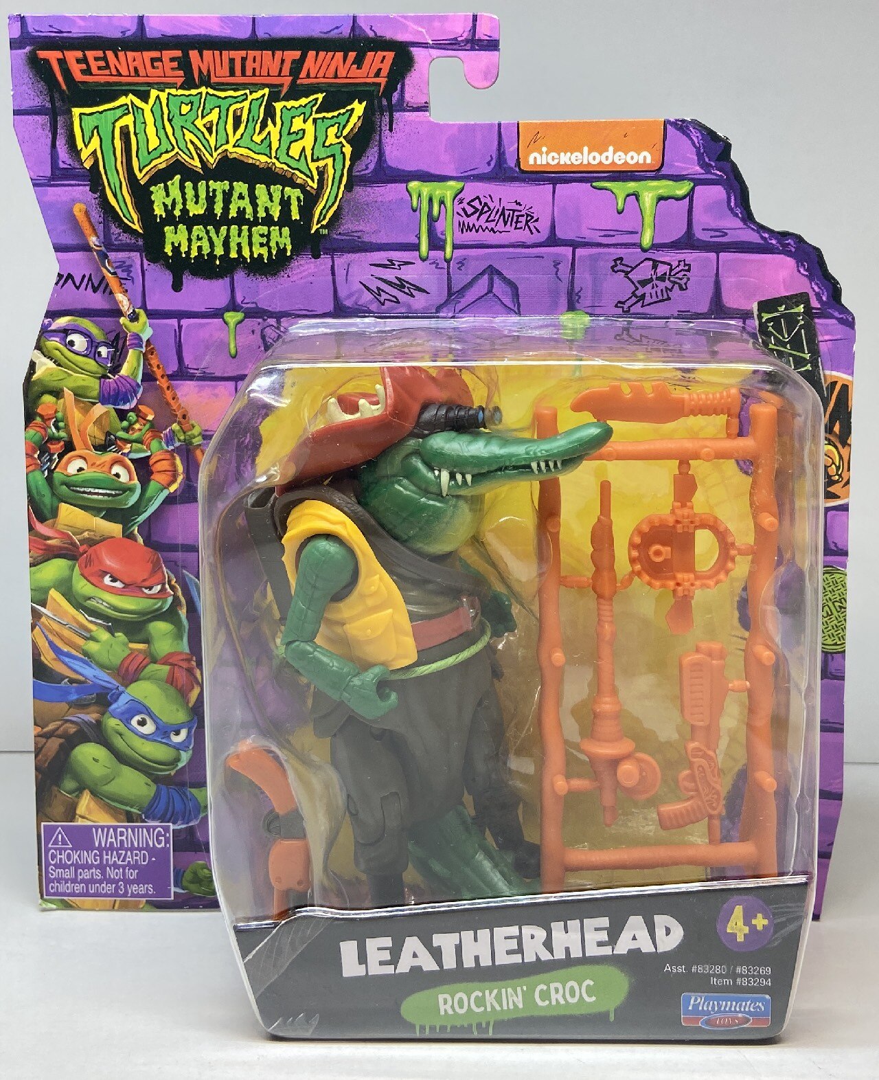 PLAYMATES (ACTION FIGURE) LEATHERHEAD TEENAGE MUTANT NINJA TURTLES / MUTANT MAYHEM