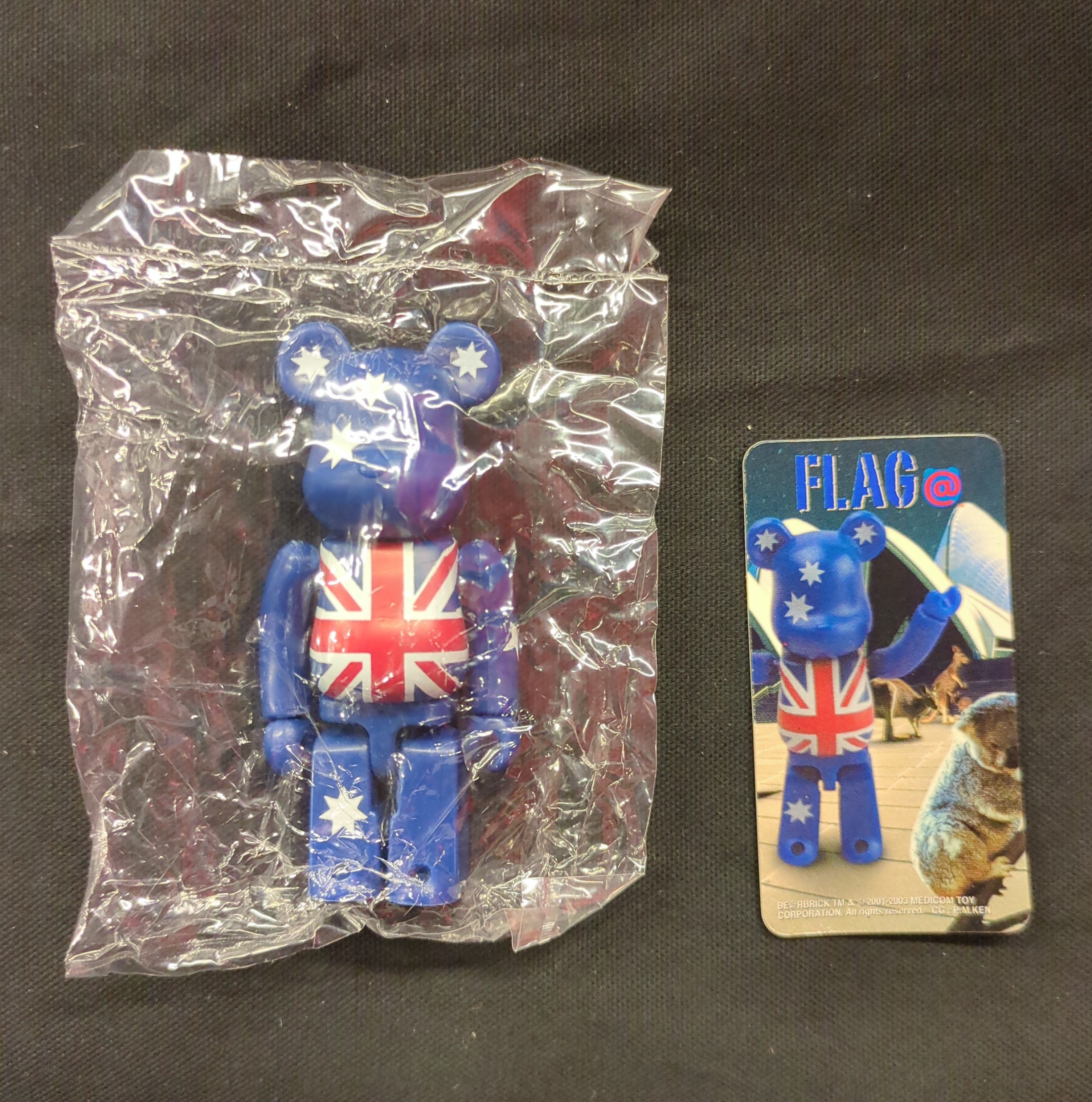 MEDICOMTOY BE@RBRICK FLAG オーストラリア 100% シリーズ7