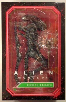 NECA ALIEN ROMULUS ULTIMATE 7 INCH ACTION FIGURE SCORCHED XENOMORPH