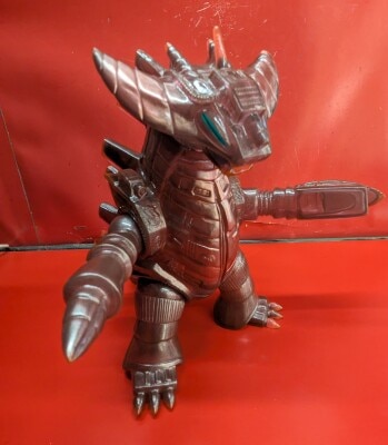 マルサン 現行 電撃怪獣大作戦 バイラス(ピンク成型) 21cm