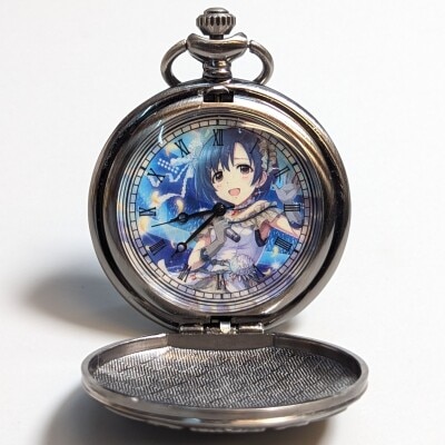 アイドルサイン刻印入りオーダーメイド懐中時計