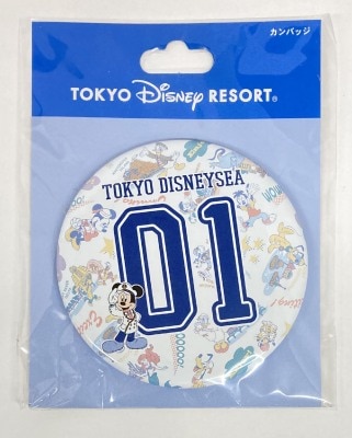 東京ディズニーリゾート カンバッジ DISNEYSEA01