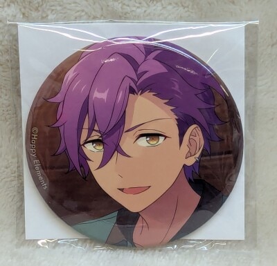 新品☆A3！☆秋組【七尾太一】アニカフェ☆等身☆ハート型缶バッジ