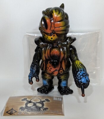 TAKEPICO 大江戸怪獣漫遊記 ケロンガ アマガエル (黄緑成型