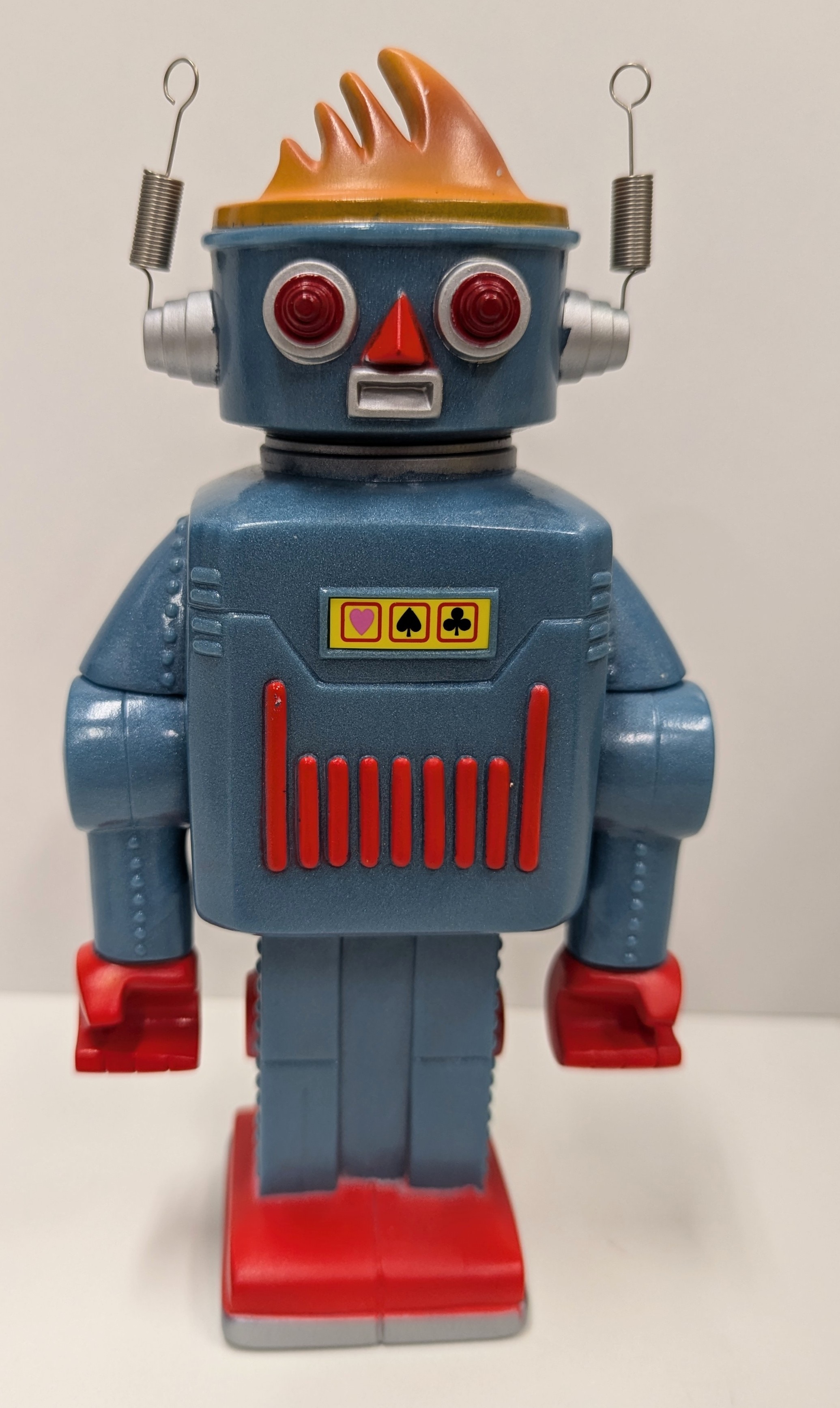 アートネイチャー ソフビ貯金箱 毛髪ロボ 210mm | まんだらけ