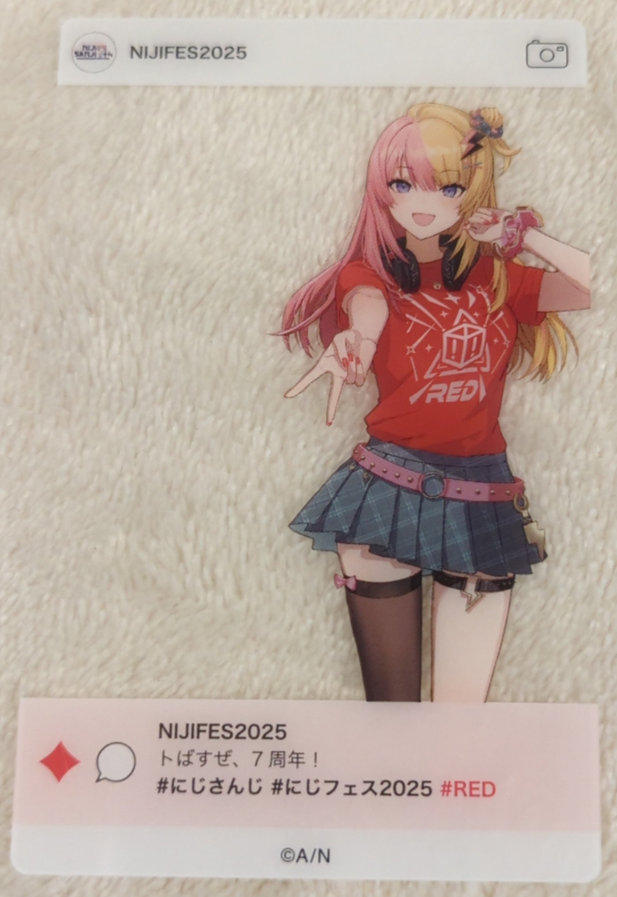ANYCOLOR株式会社 にじフェス2025 NIJISANJI EN 虎姫コトカ/SNS風ランダムクリアカード Jグループ