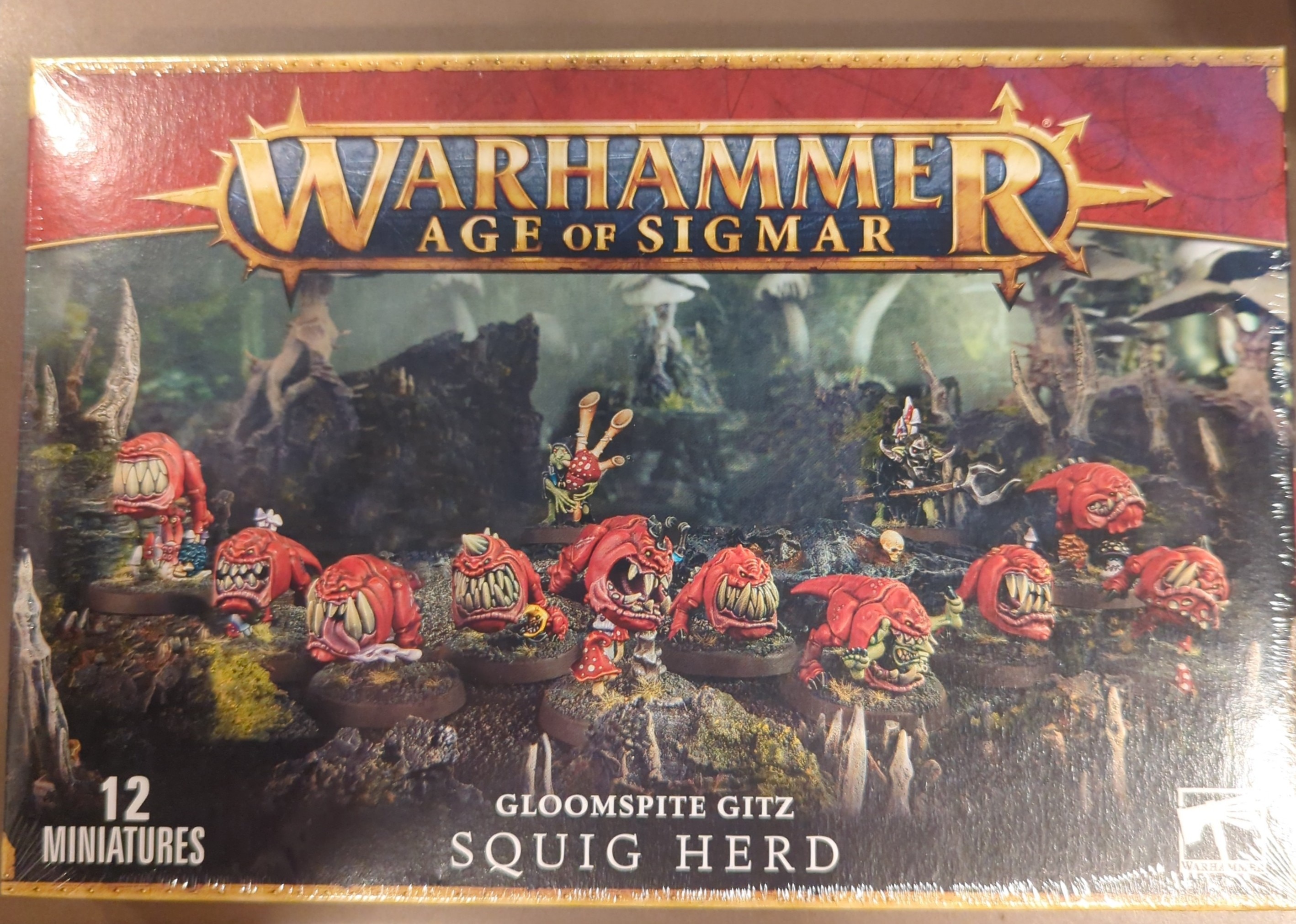Warhammer Gloomspite Gitz - Figurine Squig Herd Squig J [Bits], Non Assemblée, Non Peinte, Pour Age Of Sigmar