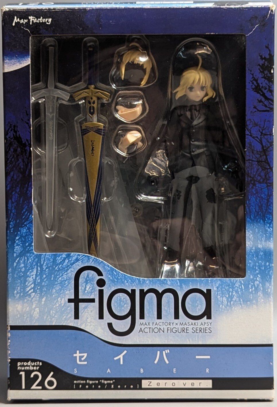 MAXFACTORY figma Fate/Zero セイバー Zero ver 再販版 126 | まんだらけ Mandarake