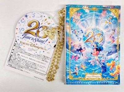 東京ディズニーシー パスケース FUNderful DISNEY 限定 TDS20周年 Time to Shine! 20周年