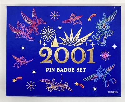 東京ディズニーリゾート PIN BADGE SET 2001
