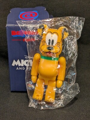 メディコム・トイ BE@RBRICK CHASE MICKEY MOUSE & FRIENDS プルート