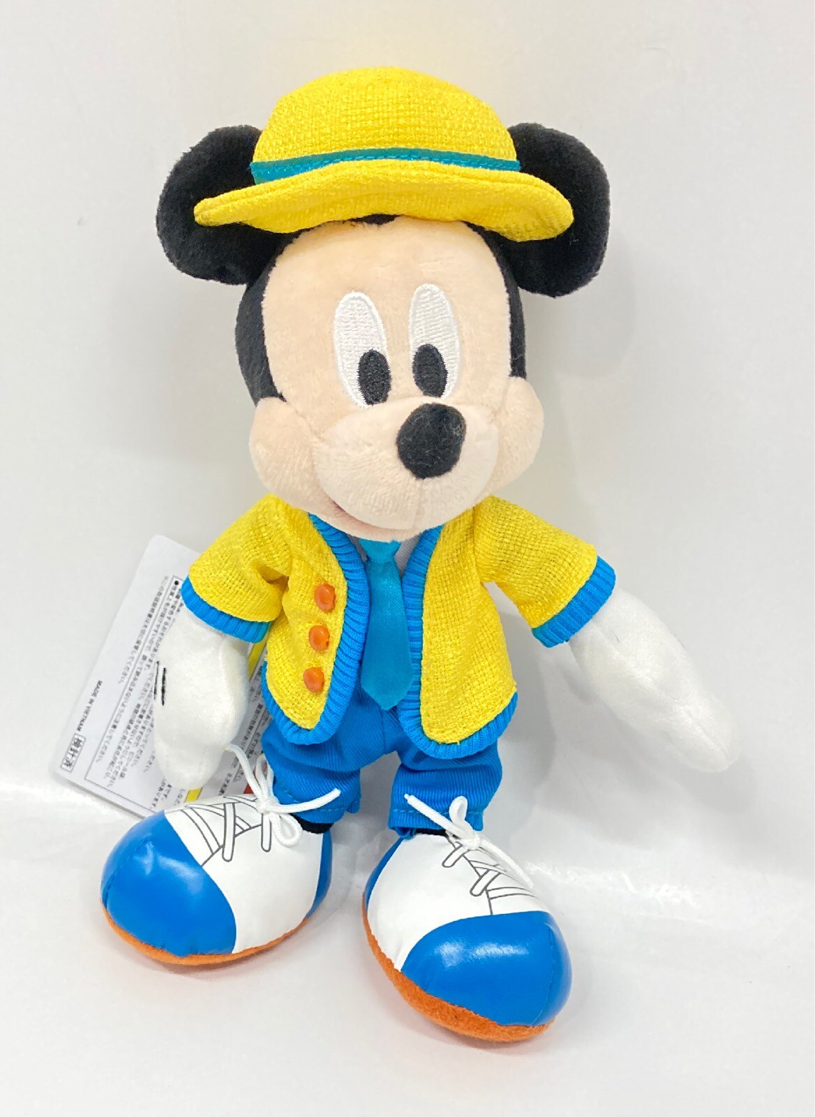 東京ディズニーリゾート ぬいぐるみバッジ Vacation PACKAGES ミッキー(黄青)