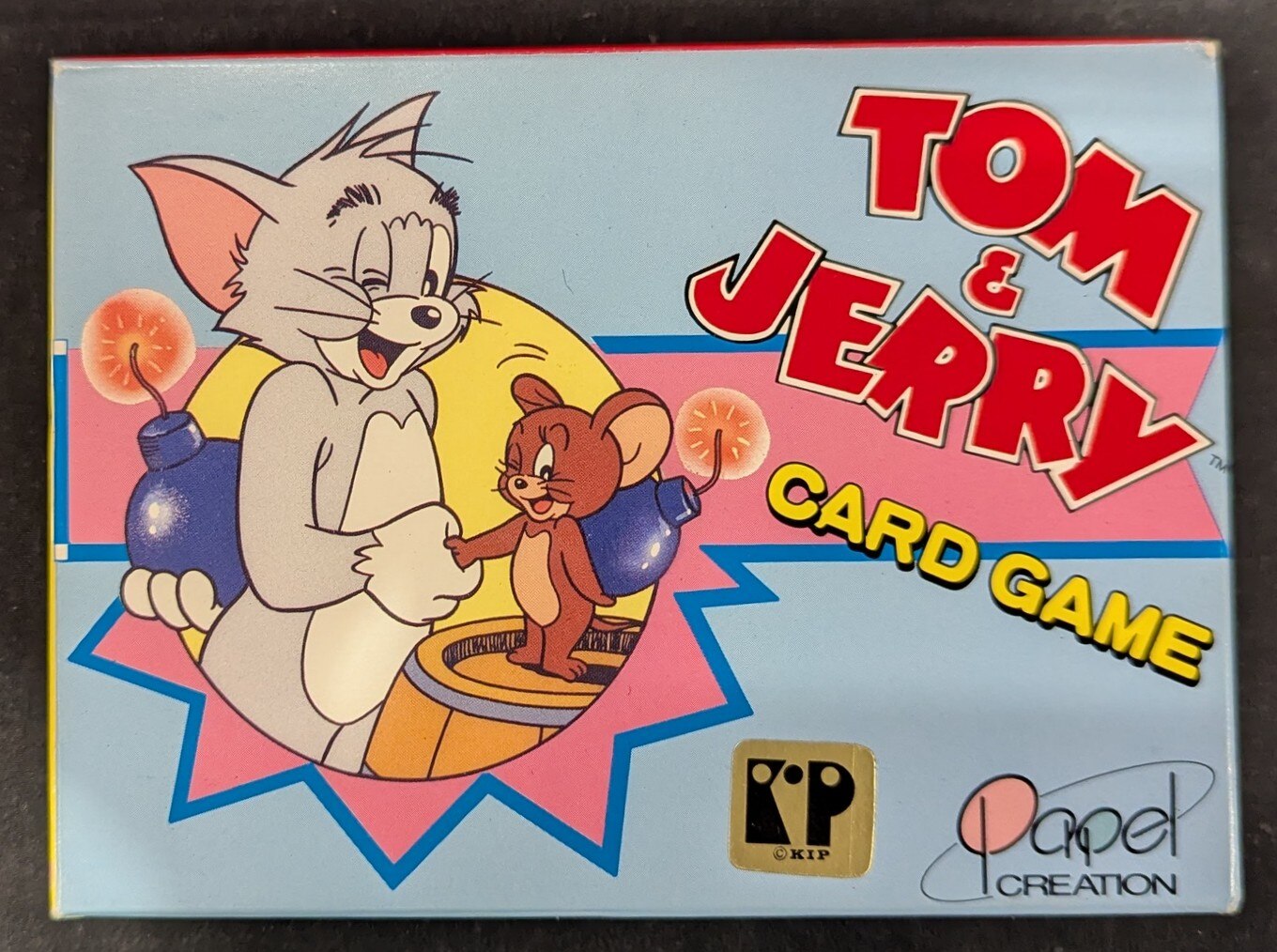 PAPEL CREATON CARD GAME TOM & JERRY