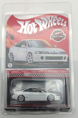 HOTWHEELS 2023 RLC CLUB EXCLUSIVE/RLC MATTEL 1995 HONDA INTEGRA TYPE R ホワイト HMY22