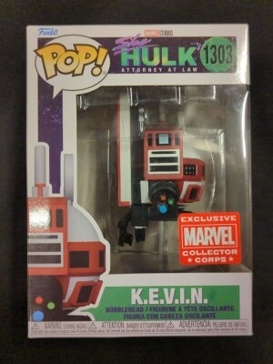Funko POP!/EXCLUSIVE MARVEL COLLECTOR CORPS K.E.V.I.N 1303