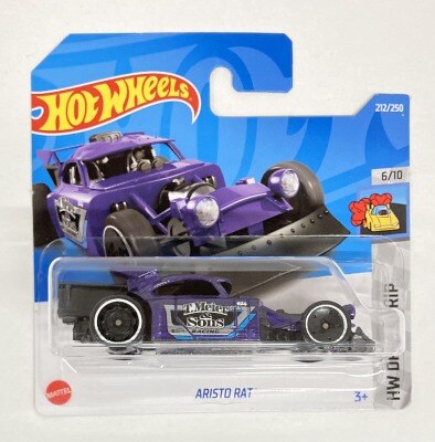 MATTEL HW DRAG STRIP 6/10 HOTWHEELS ARISTO RAT/紫 212/250