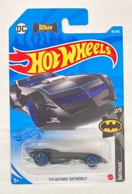 MATTEL BATMAN 2/5 HOT WHEELS THE BATMAN BATMOBILE 56/250