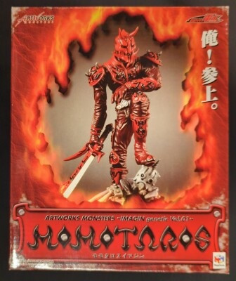 メガハウス ART WORKS MONSTERS/電王 仮面ライダー電王 モモタロス復活ver（メタリックVer） 01SP
