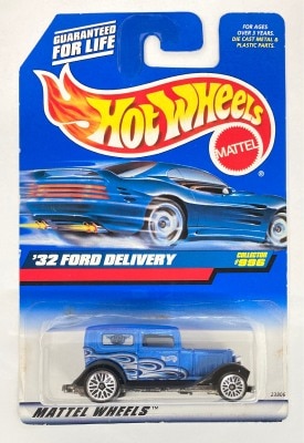 MATTEL MATTEL WHEELS HOTWHEELS 32 FORD DELIVERY/ブルー