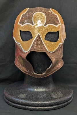 未使用 希少】ウルトラセブン プロレス マスク 金色 ゴールド