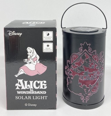 ディズニー SOLAR LIGHT ALICE IN WONDERLAND