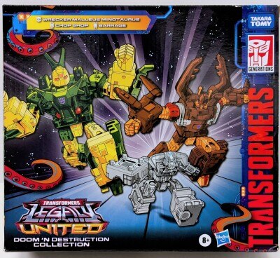 HASBRO WREKER MALLEUS MINOTAURUS CHOP SHOP BARRAGE