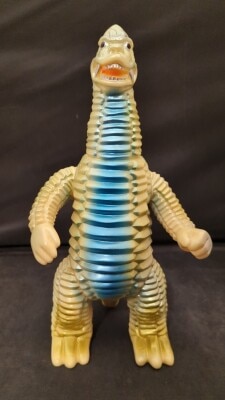 マルサン 現行 電撃怪獣大作戦 バイラス(ピンク成型) 21cm