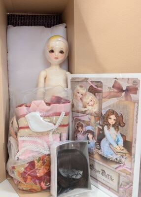 スーパードルフィー　幼SDちか ボークス スーパードルフィー 幼SD女の子 ちか×サイボーグ003 68