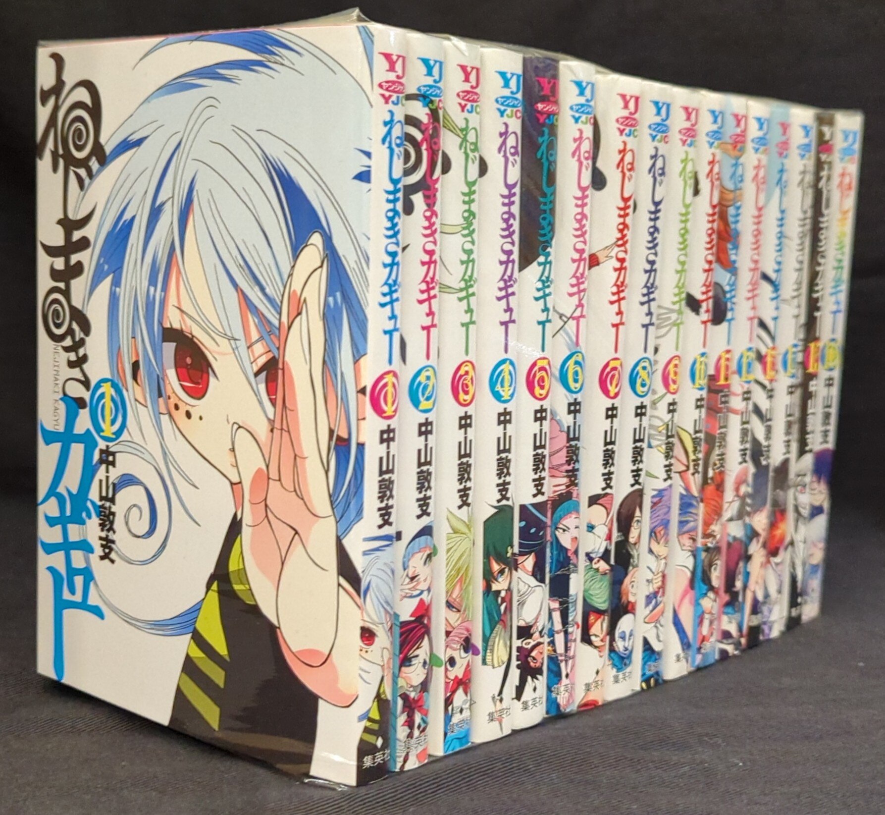 SHUEISHA YOUNG JUMP COMICS NAKAYAMA ATSUJI NEWEMAKI KAGYU Complete 16 Volume Reprint Set
